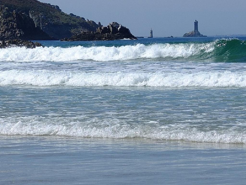 Au Calme A 10Mn Des Baies De Douarnenez Et Audierne Avec Cuisine A Disposition Mahalon Exterior foto